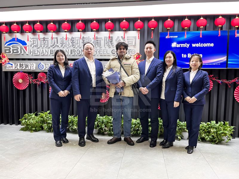 Bangladeshi client visited BBN steel