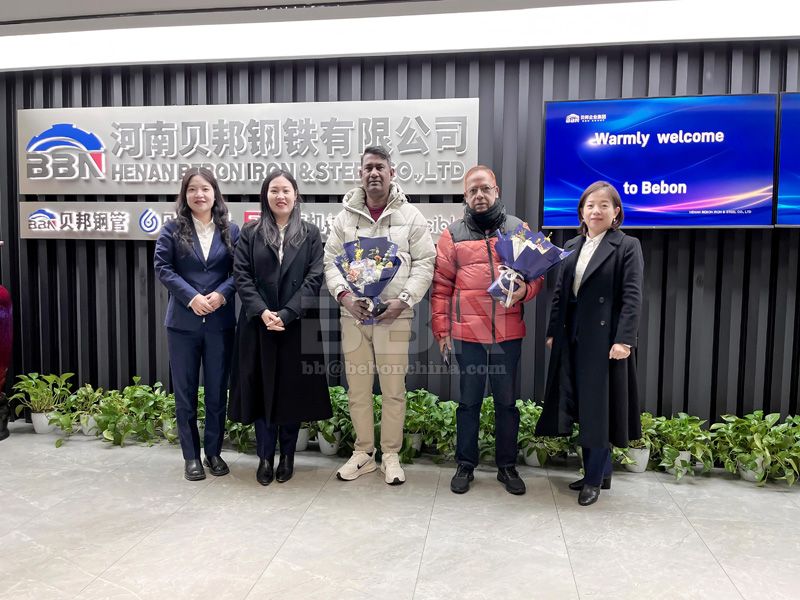 Customer visited BBN steel From Bangladesh