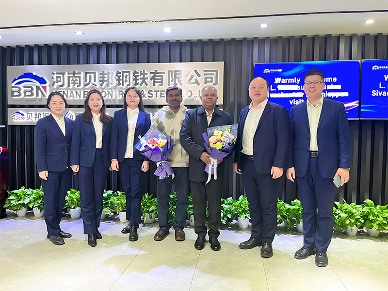 Kuwait customer visited BBN Steel