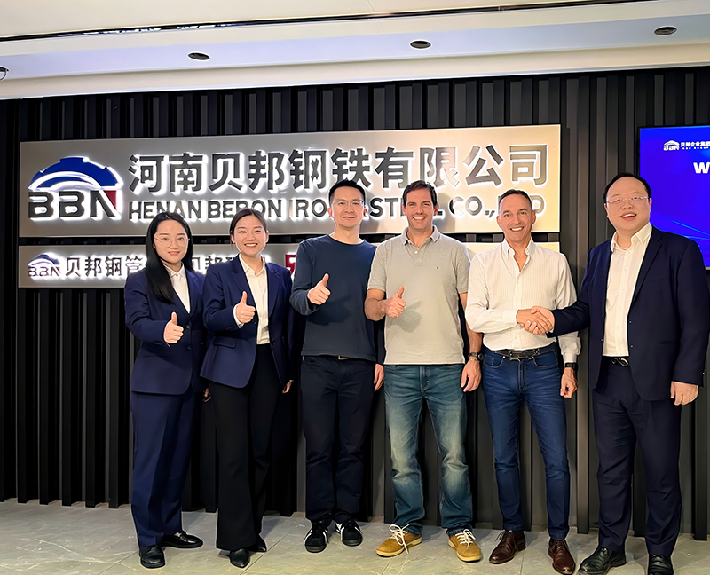 Argentina Customers visited BBN steel