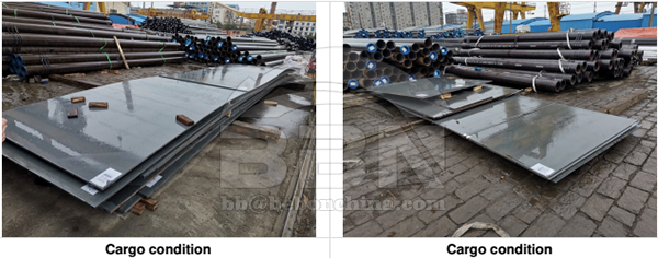 SGS Inspection Report of angle steel, steel plate, flat bars