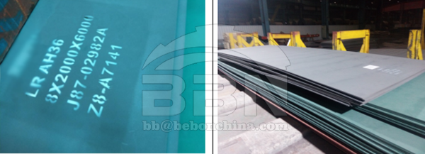 LR AH36 structural steel plate