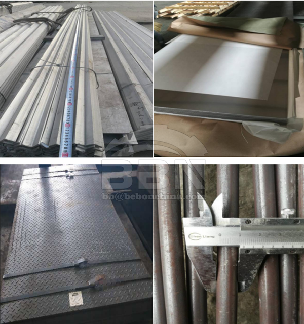 304 steel sheet, 304 angle bar, SS400 checkerd plate, A106B seamless pipe