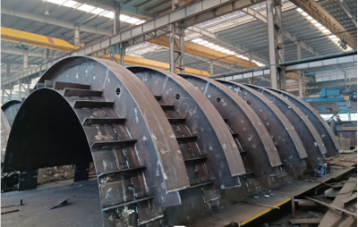 Customization of non-standard components for Steel cement plants