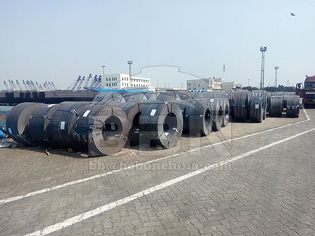 Price of Japan steel SS400 hot rolled steel coil in China market on July 11