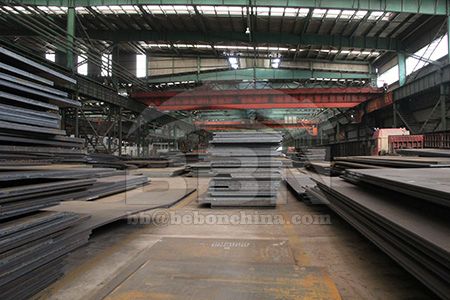 Prices of GB standard Q345R grade hot rolled steel plate in China market on June 24
