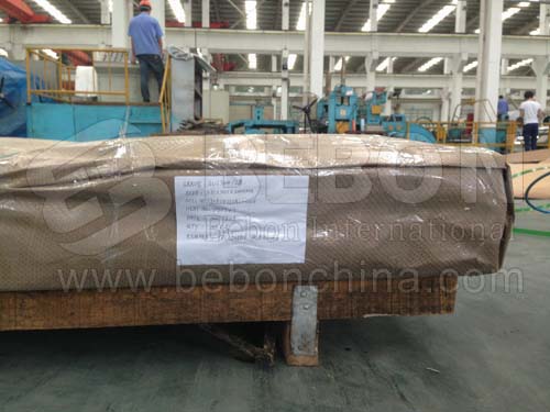 finished packaging of the stainless steel