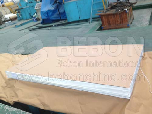 pre-packaging state of the stainless steel