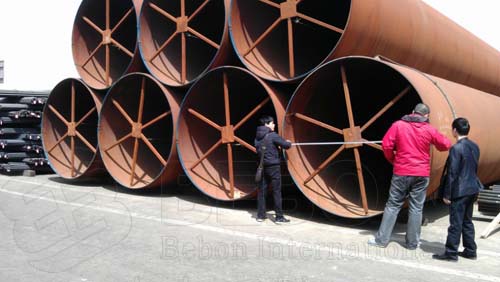 examine goods_stainless steel pipes