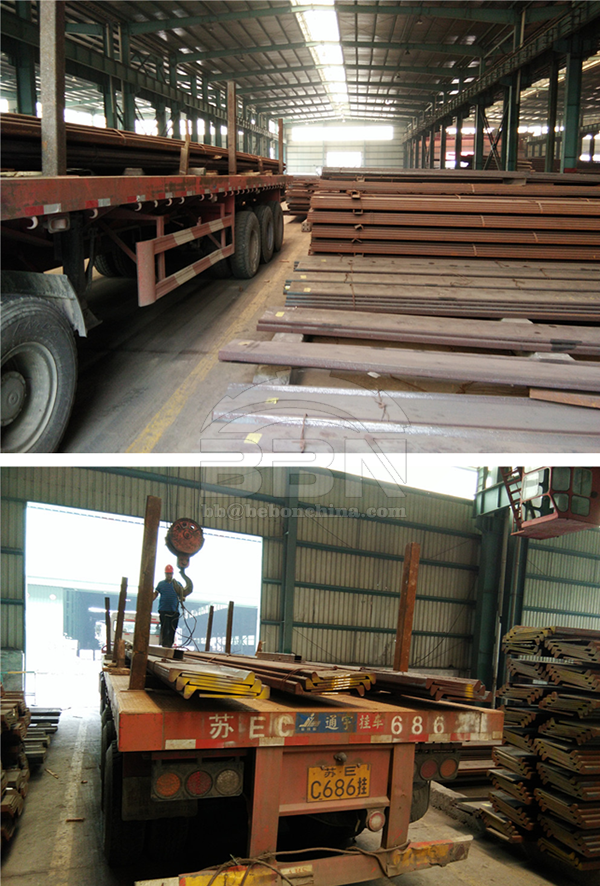 4500 tons shipbuilding material Bulb flat and angle bar from Colombo Dockyard PLC in 2012.