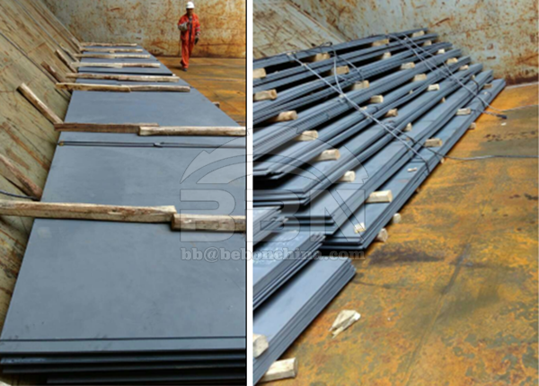 3280 tons S235JR and S355JR steel plates to Angola
