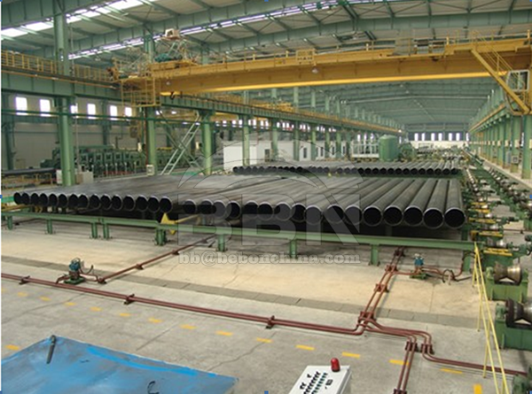 2000 tons Q345B ERW steel pipe for the Prirazlomnoye project in Russia