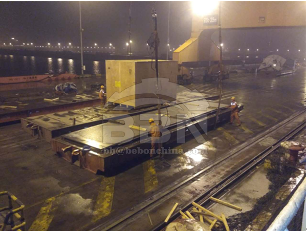 6500 tons SS400 mild steel plates export to South Africa