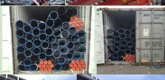 API 5L GrB ERW pipes supplied to Germany