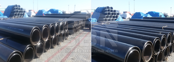 Q345B ERW steel pipe to India
