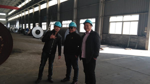 Myanmar Client Visit For Our Mill For Square Tubes