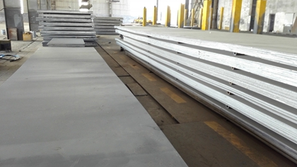 TMCP ABS EH40 steel plates making technology