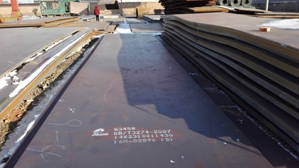 Q345B structural steel plates surface quality should be consistent with the provisions