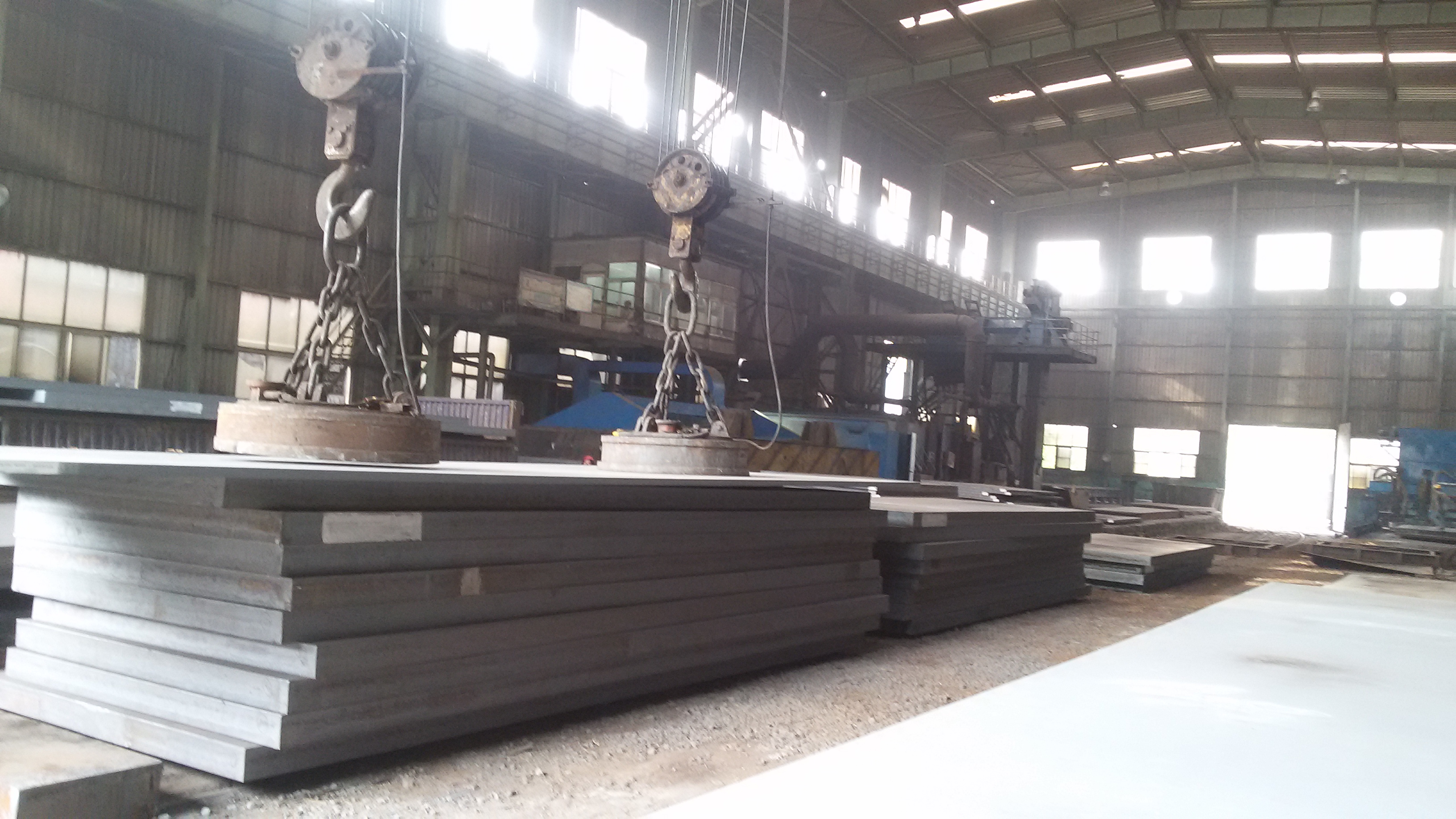 ASME SA572 Grade 55 low alloy steel plates development situation in China