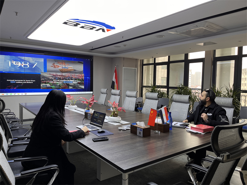 Egyptian Client Visited BBN Steel