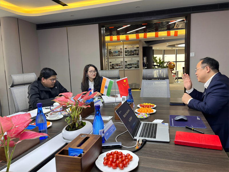 Customer visited BBN steel From India