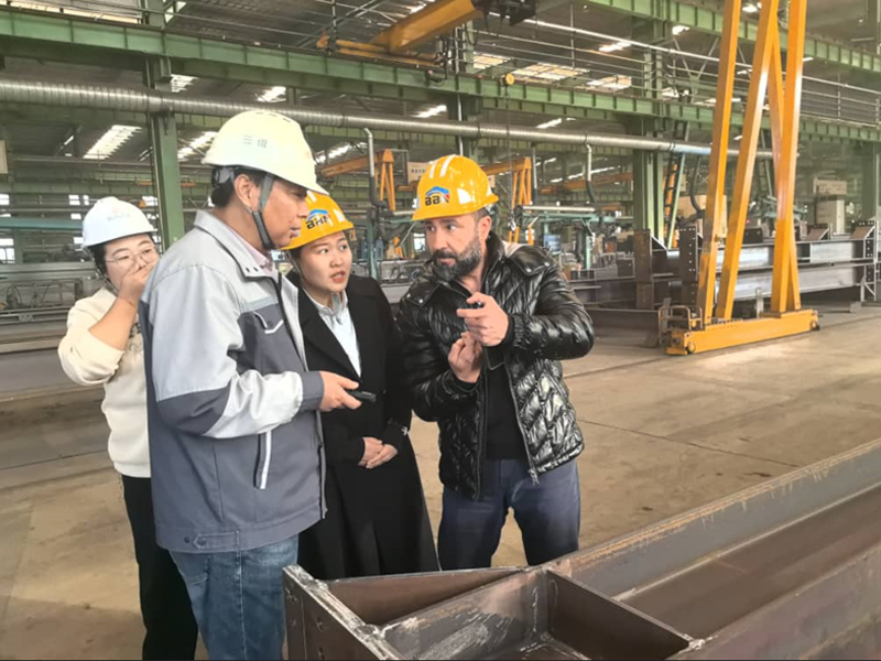 Turkish Customer Visited Our Factory