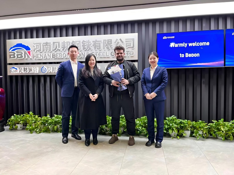 Yemeni customer visited BBN Steel