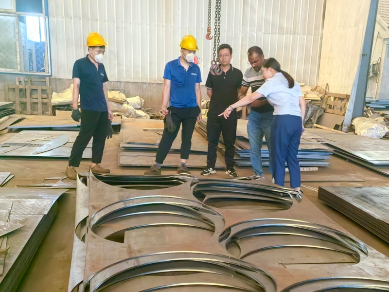 Malaysia Customer visited BBN steel