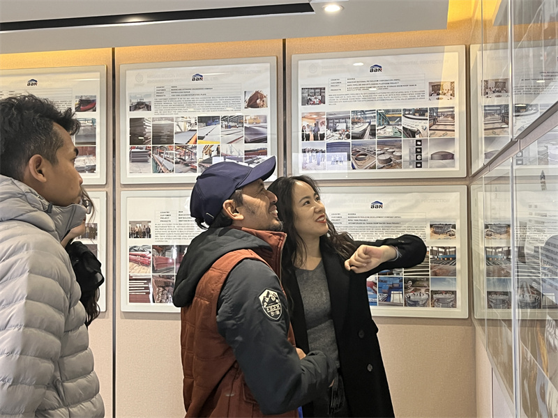  Indonesian Clients Visited BBN Steel