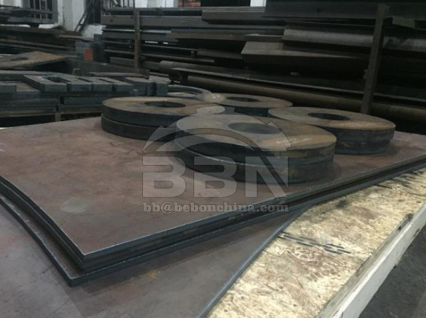 Inspection Report of Q345D+UT Steel plate cutting pieces