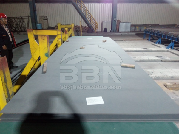 Inspection Report of LR AH36 structural steel plate for hull