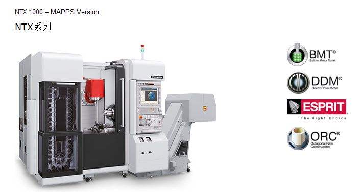 Ntx1000-mapps Version high precision vehicle milling and milling machine